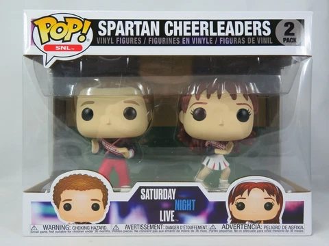 SNL Funko Pop - Spartan Cheerleaders 2 Pack - Saturday Night Live Cover