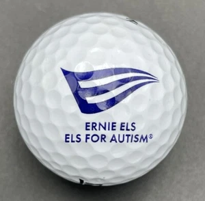 Ernie Els Els For Autism Logo Golf Ball (1) Srixon Z Star XV Pre-Owned - Picture 1 of 4