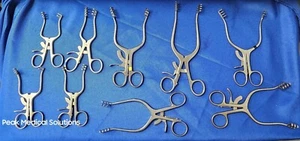 Retractores Farlaner - ¡¡¡Todos los tamaños!!!  Lote incluye todos - Imagen 1 de 7