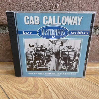 Cab Calloway : Jazz Archive Masterpieces 12 [FRANCE IMPORT] (CD 1994) BIG BAND - Imagem 1 de 4