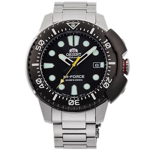 Orologio orient Uomo m-force Automatico da Polso Argento diver analogico - Imagen 1 de 2