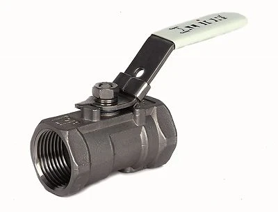Stainless Steel Ball Valves  :  Reduced Bore  :  1/4" To 2" BSP. - Image 1 of 3