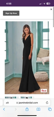 NEVER WORN B2 Jasmine Black Bridesmaids Dresses - Sizes 8, 14, 14, and 18 - Image 1 of 4