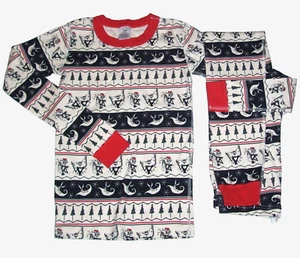 Hanna Andersson Boy Girl Size 150 US 12 Disney Nightmare Before XMAS Pajamas Set - Picture 1 of 2