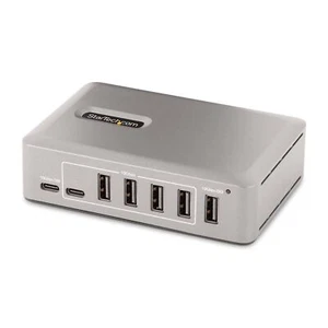 StarTech 10G8A2CS-USB-C-HUB 10-Port USB-C Hub 8x USB-A 2x USB-C w Univ Power - Picture 1 of 5