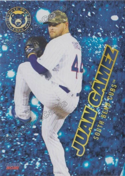 2021 South Bend Cubs Juan Gamez RC Rookie Chicago - Image 1 of 1