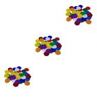 1/2/3 100PCS/Set Plastic 19mm Chips Multi Color Family Club Markers Fun Family