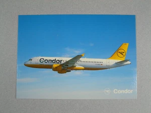 1 AK Condor - A320 D-AICA - Airline Issued - Airlinercard - Ansichtskarte (F1) - Imagen 1 de 2