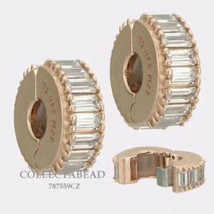 Authentische Pandora Sterlingsilber PANDORA Rose™ Eisformation Clips (2) 787559CZ - Bild 1 von 1