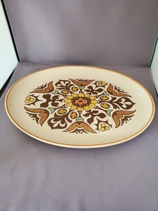 Vintage Denby Langley Steinzeug Canterbury Oval Servierplatte 13,5" - Bild 1 von 4