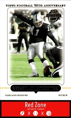 2005 Topps - #304 Sebastian Janikowski NM Set Break. - Image 1 of 2