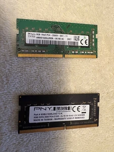 8 GB DDR4 PC4 2666 SODIMM (2 pcs, 16GB total) one PNY and one SK Hynix - Afbeelding 1 van 3