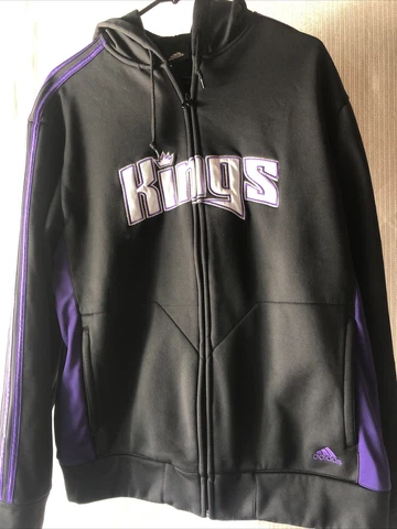 Sacramento Kings NBA ADIDAS Full-Zip Hoody Medium Cover