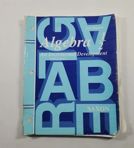 Saxon Algebra 1/2 Test Masters An Incremental Development Paperback Homeschool - Picture 1 of 6