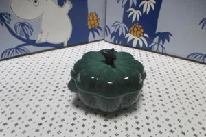 Le Creuset Mini Cocotte Pumpkin Cactus Green - Picture 1 of 6