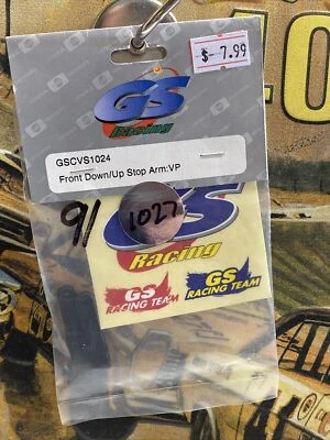 Brazo de parada delantero hacia abajo/arriba GS Racing GSCVS1024: VP nuevo en paquete enviado a EE. UU. Foto 1 de 4