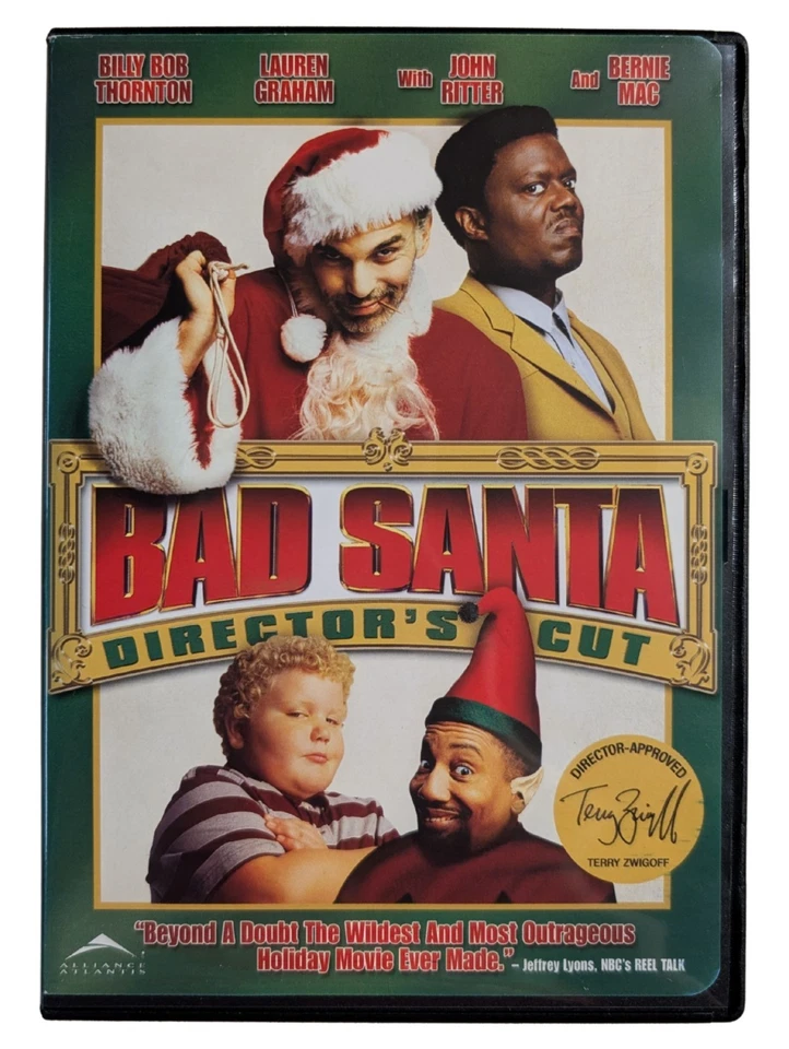 Bad Santa (DVD, 2003) Billy Bob Thornton, Lauren Graham, Bernie Mac - Image 1 of 3