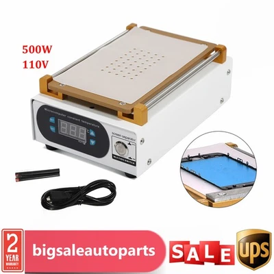 Separador de tela LCD máquina telefone placa de aquecimento remoção de vidro dispositivo de reparo novo - Imagem 1 de 4