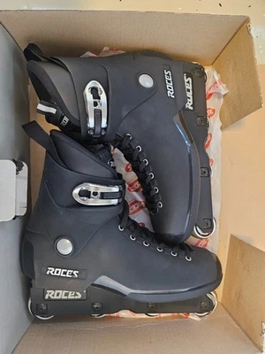 Vintage ROCES M12 black, non UFS, UK 13/EU 48, Box - Bild 1 von 4