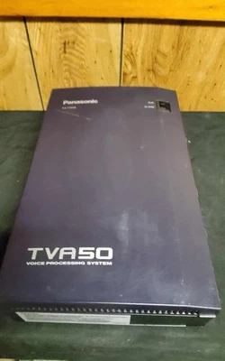 Panasonic KX-TVA50 Voice Mail Voice Processing System 4 Port 1000 Hour W/ Power - Image 1 of 4