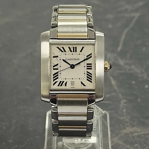 Cartier Tank Francaise 2302 Automatic 18K Yellow Gold & Steel - Serviced - Picture 1 of 5