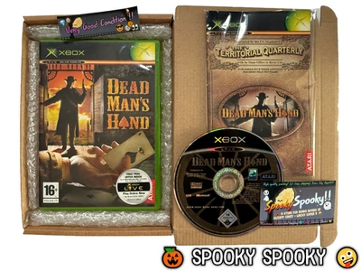 Dead Mans Hand XBOX - UK PAL VGC CIB - High Quality Packing - Tracked - Image 1 of 4