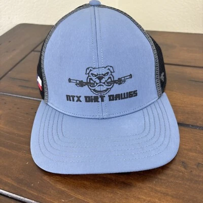 NTX Dirt Dawgs Gorra Snapback Fury Athletix Azul Negro Malla Combo Gorra Foto 1 de 4