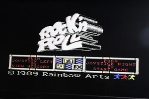 Rock`n Roll 1989  original  Commodore C 64 Spiel Diskette Rainbow Arts  C64 Disk - Bild 1 von 4