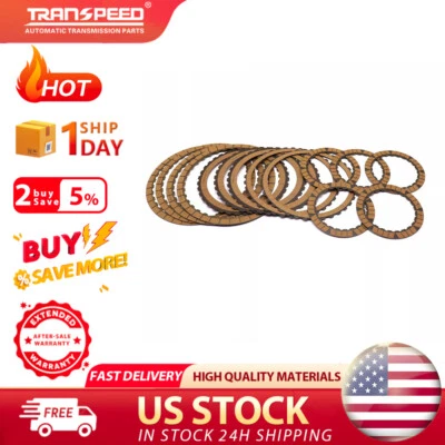 TRANSPEED 8F35 Transmission Clutch Plate Friction Kit For Ford Bronco Sport - Image 1 of 4