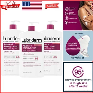 Advanced Therapy Fragrance-Free Lotion Pack of 3, Intense Hydration 72 fl. oz - Picture 1 of 11