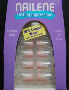 NAILENE LASTING IMPRESSIONS 77340 GLUE ON NAILS 5 SETS - Picture 1 of 1