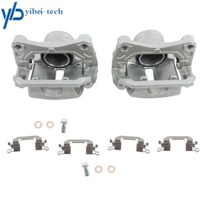 2× Front LH & RH Brake Caliper w/ Bracket For 2003-2007 2009-2012 Nissan Murano - Picture 1 of 10
