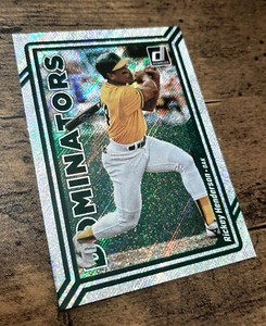 2023 Panini Donruss Dominators - Rickey Henderson Rapture #D8 Athletics