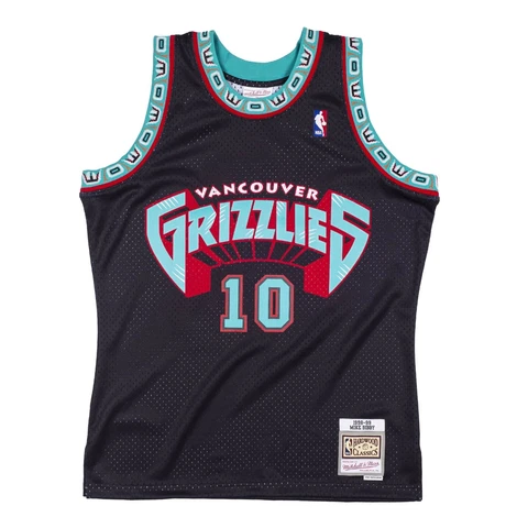 Mens Mitchell & Ness NBA Reload Swingman Jersey Grizzlies 1998 Mike Bibby Cover