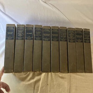 Gustave Flaubert Complete Works 10 Volume Book Set 1904 Bovray Edition Dunne FS! - Imagen 1 de 22