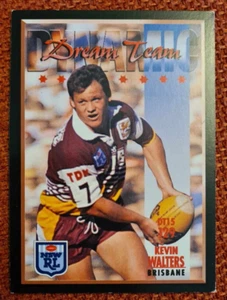 Kevin Walters - Brisbane Broncos - 1994 Dynamic 'Dream Team' Series 2 Card - Picture 1 of 2