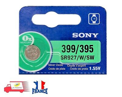 1 Bouton Pile Montre SONY 399 / 395 SR927/W/SW 1,55 V • 2.99€