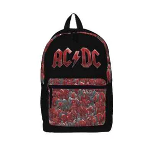 Rocksax AC/DC ACDC Logo Metal Rock Music Band School Book Bag Backpack RSACPOC01 - Picture 1 of 3