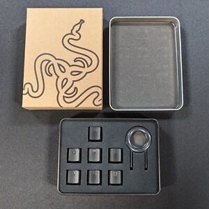 Genuine Razer Metal Keycap Set Black Backlit Open Box Please Read