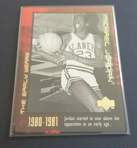1999 Upper Deck Career Set Michael Jordan Card #4 - Chicago Bulls - Imagen 1 de 1