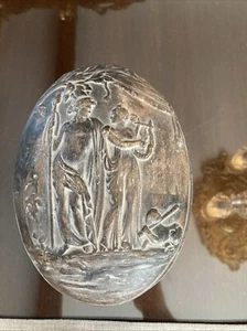 Caja de terracota Manifattura Di Signa rara - figura de Italia - Imagen 1 de 15