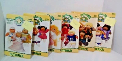 Cabbage Patch Doll Butterick Sewing Pattern   Choice  Costumes  twins traveler  - Image 1 of 4