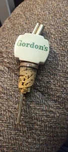 Vintage Gordons Porcelain Whisky Whiskey Bottle Pour Spout Pourer - Picture 1 of 3