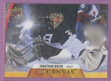 2020 20-21 UPPER-DECK SERIES 1 UD CANVAS KINGS JONATHAN QUICK #C38
