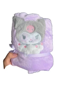 “Kuromi Cozy Flannel Blanket for kids - Perfect for Snuggling!” - Picture 1 of 1