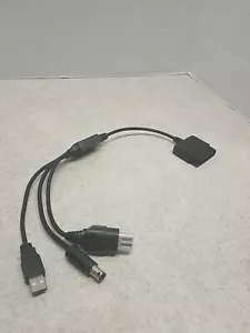 PS2 To PC (USB), Xbox, And Nintendo GameCube Controller Adapter Cord Cable RARE - Picture 1 of 6