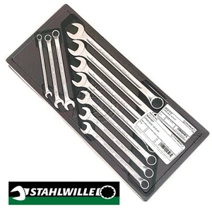 Stahlwille 14/10pc Metric Ring Open End Box Combination Spanner Set 96401007 - Picture 1 of 5