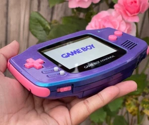 Beautiful Custom Handheld Gaming Gear Gameboy Advance Console IPS V2 & USB-C Mod - Picture 1 of 8
