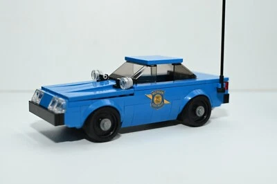 Michigan HP SSP Mustang Modelo Personalizado Compatible Construido con Ladrillos LEGO® Foto 1 de 2