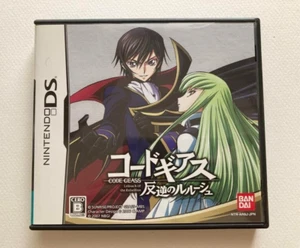 Code Geass Lelouch of the Rebellion Nintendo DS NDS Japanese ver Tested - Picture 1 of 4